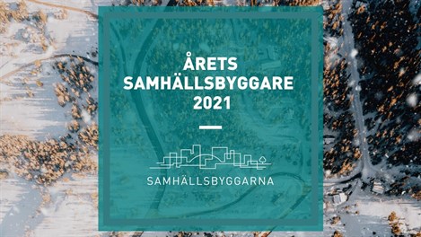  Årets Samha ̈llsbyggare