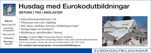 eurokodutbildningar hus